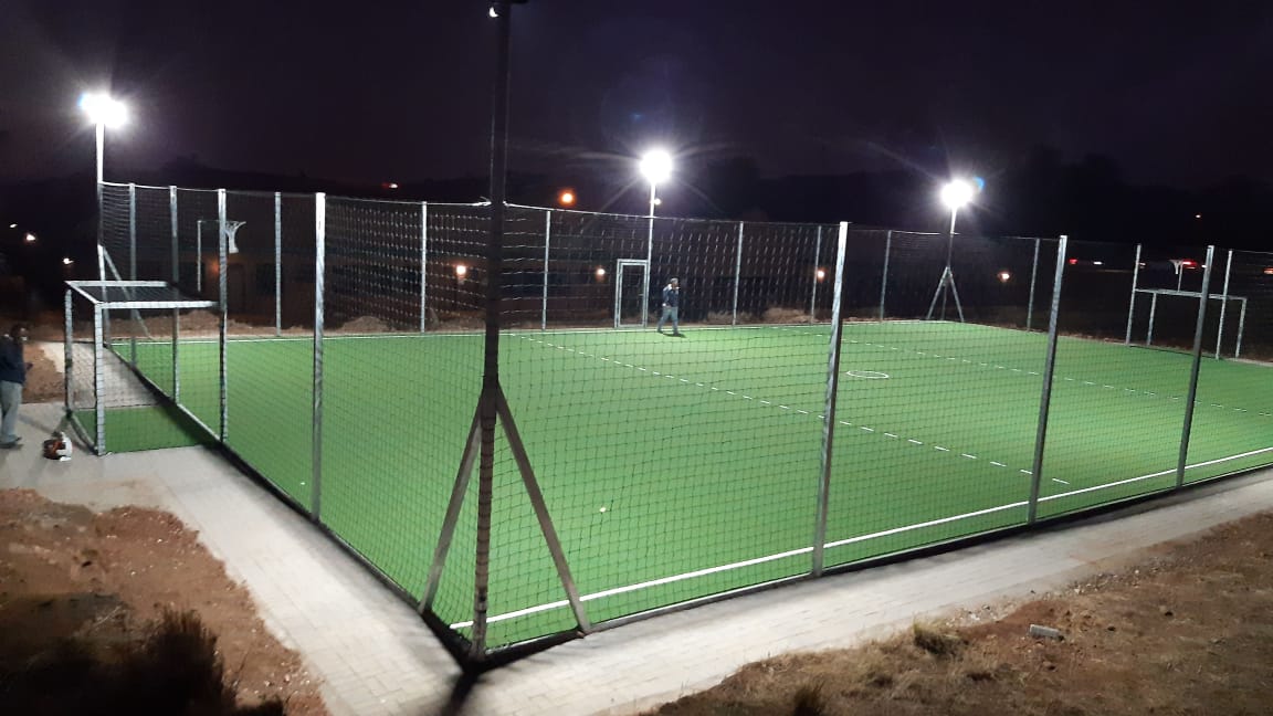 Soccer pitch turf